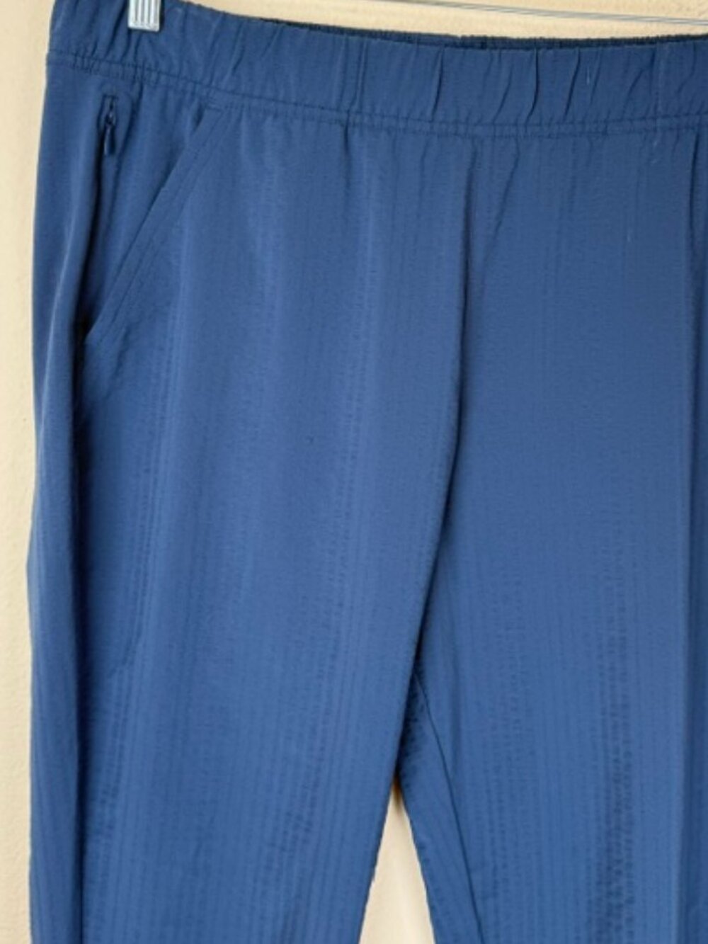 Title Nine Pants Womens L BLue Slaycation 28" Ankle Crop Outdoor Stretch - Picture 6 of 14